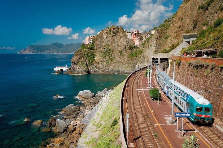 Cinque Terre & Parma Tour with Hotel, E-Bike & Food Experience