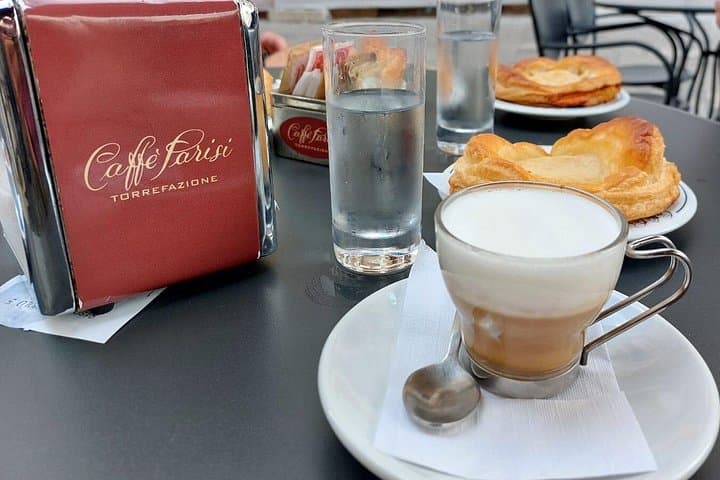 Caffe Parisi (Nardo) bar stop with Rustico
