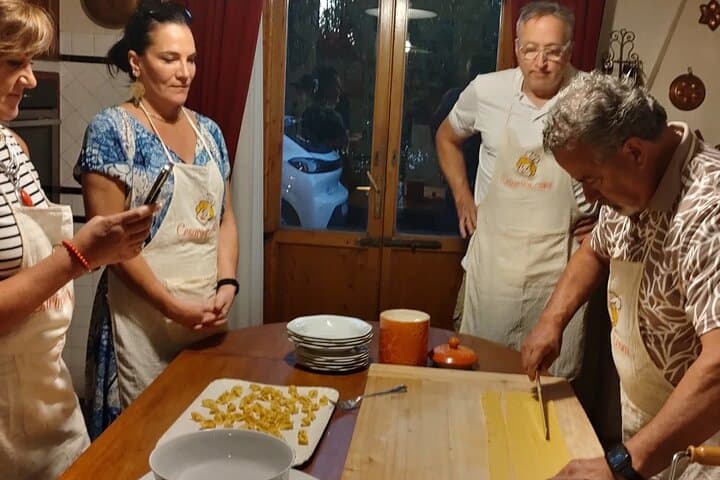 Pasta and Tiramisu Cooking Class in Pistoia