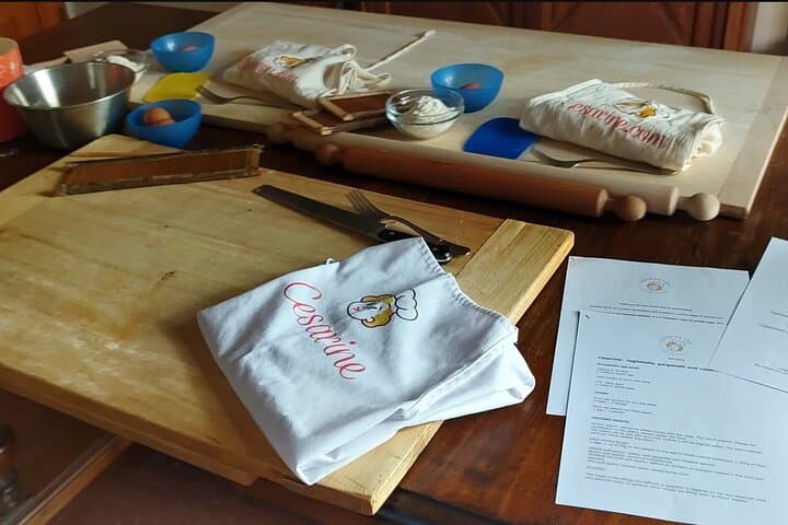 Pasta and Tiramisu Cooking Class in Pistoia
