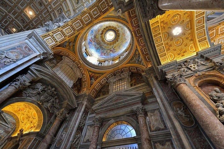 Vatican City St. Peter's Basilica Reserved Entry and Audio Guide