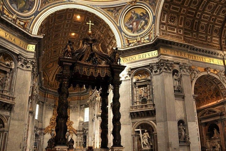 Vatican City St. Peter's Basilica Reserved Entry and Audio Guide