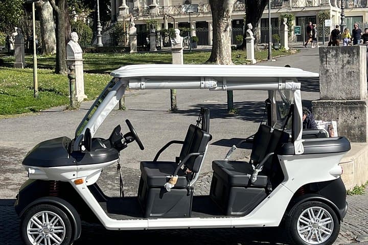 Golf Cart Around Imperial Rome