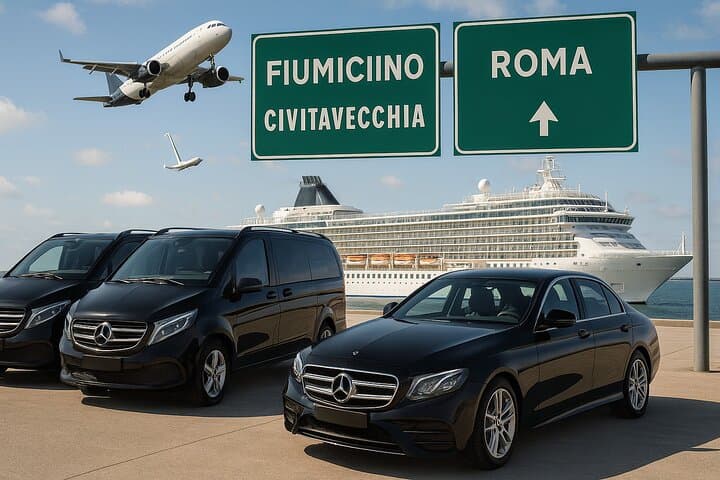 Rome to Civitavecchia Port Private Door to Ship Cruise Transfer