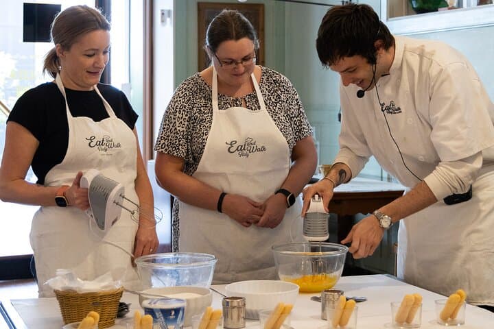 Learning Italian tiramisù step by step.