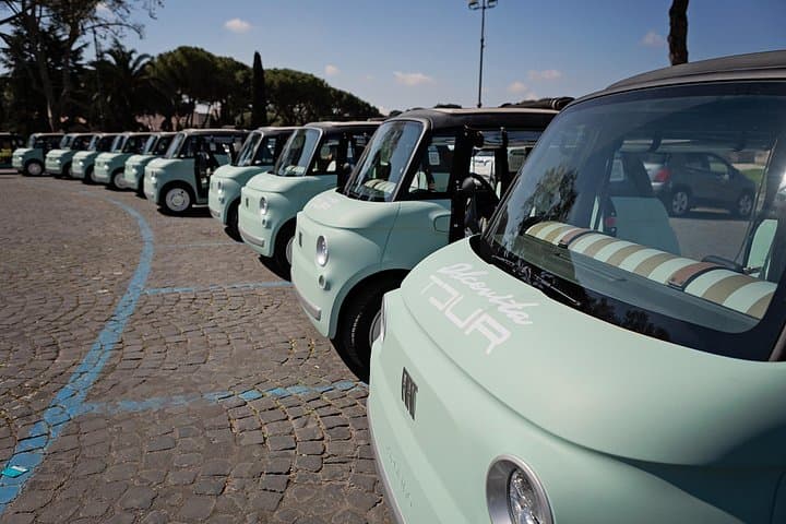 Topolino Dolce Vita City Tour 3 Hour with Electric Vehicle