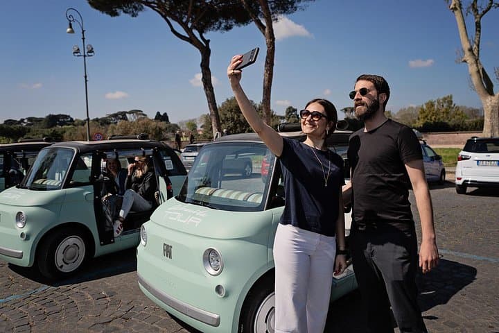 Topolino Dolce Vita City Tour 3 Hour with Electric Vehicle