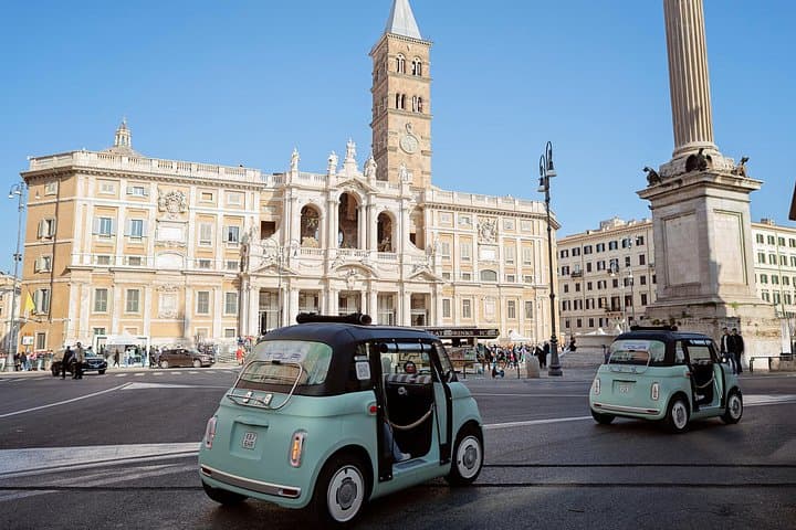 Topolino Dolce Vita City Tour 3 Hour with Electric Vehicle