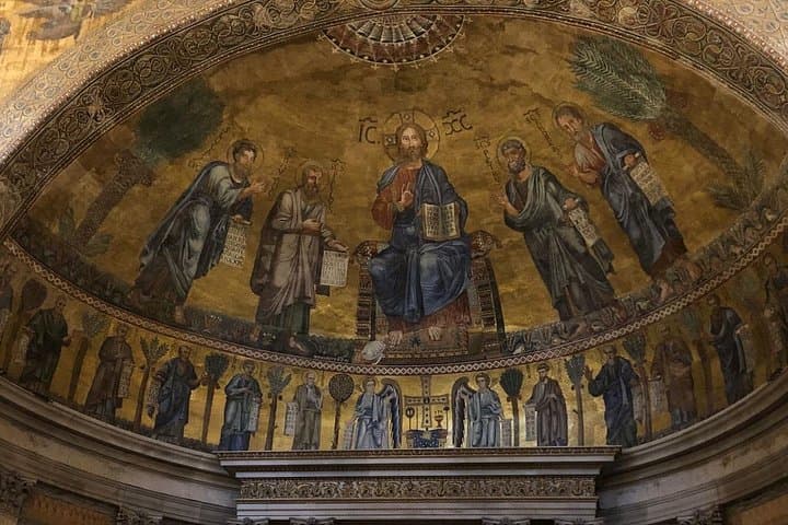 Mosaics at St Paul's Basilica