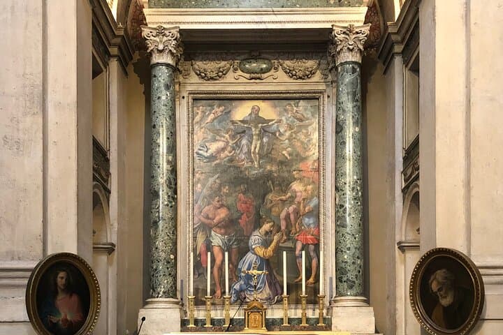 Art in St Mary Major Basilica Rome