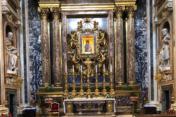 Icon Salus Popoli Romani at St Mary Major in Rome