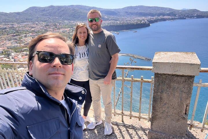 panoramic photo of Sorrento