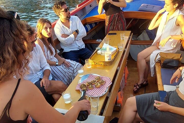 Venice: Relaxing Sunset Ride aboard old fishing boat