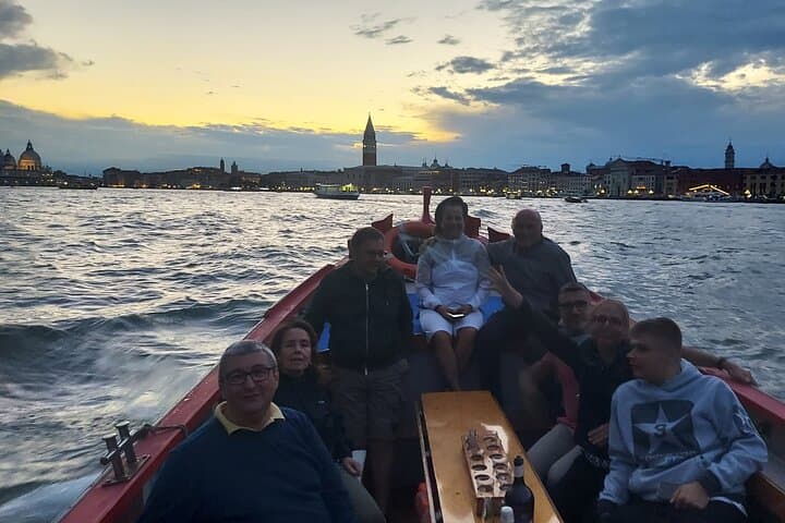 Venice: Relaxing Sunset Ride aboard old fishing boat
