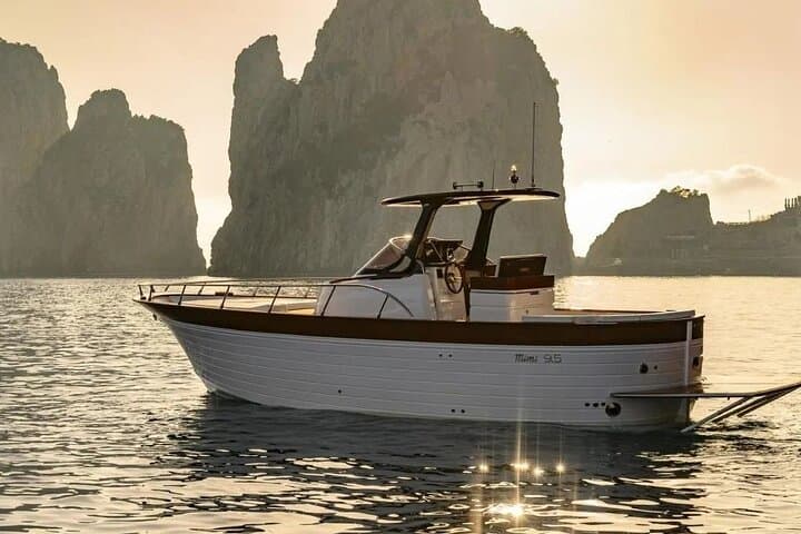Sunset boat tour from Salerno, Maiori and Amalfi