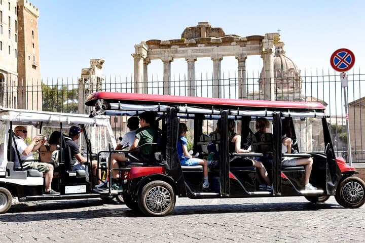 4-Hour Private Customizable Tour of Rome by Golf Cart