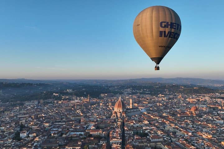 Volo in mongolfiera sopra Firenze