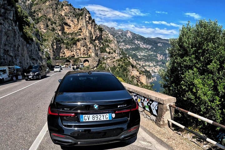 Amalfi and Positano Private Luxury Car Tour from Rome