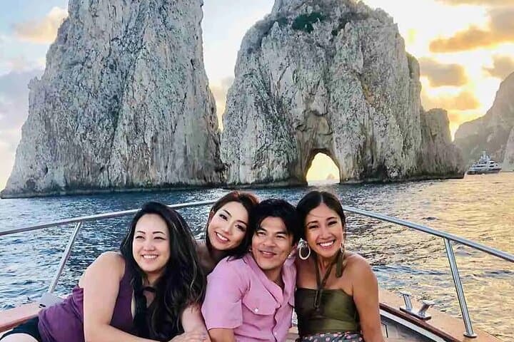 Iconic Capri & Blue Grotto Boat Tour from Sorrento