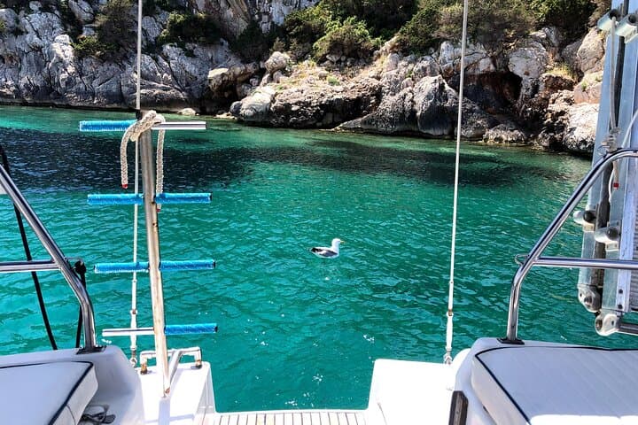 15m sailing boat excursion with Lunch included in Alghero