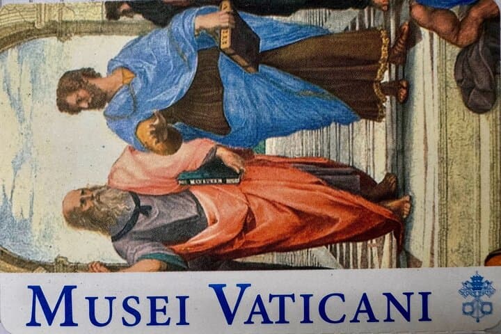 Ticket For Vatican Museum And Sistine Chapel