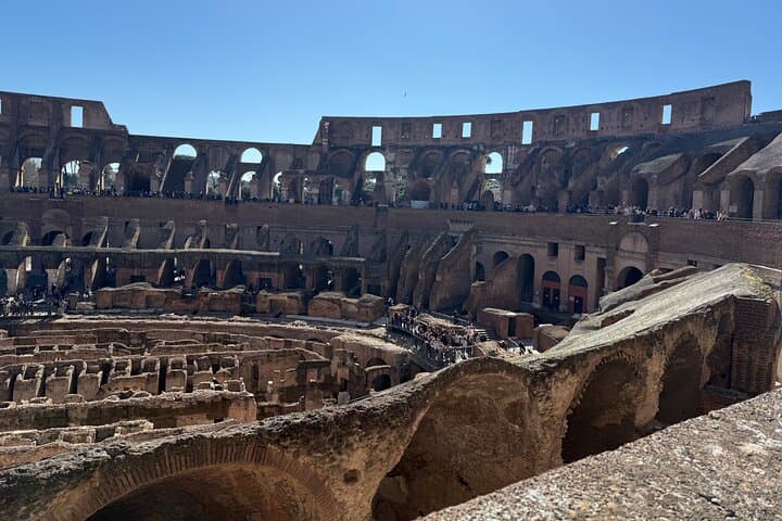 Colosseum-Roman Forum and Palatine Hills Guided Tour