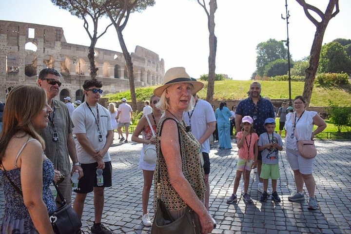 The view on Colosseum