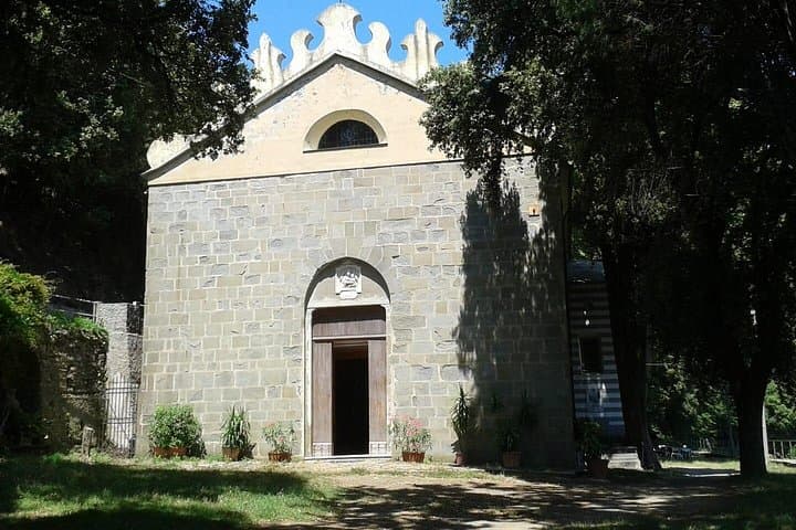 The Sanctuary of Our Lady of Reggio above Vernazza
