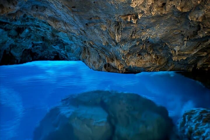 Cave of the pond