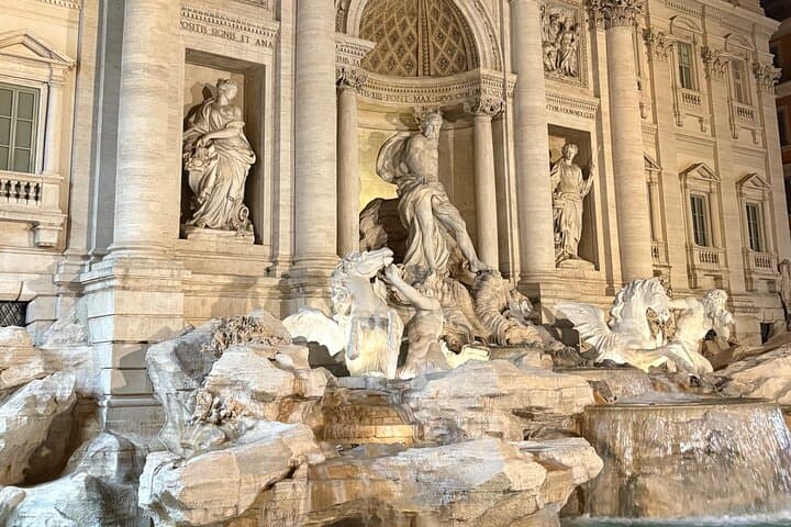 Rome Private Night Golf Cart Tour With Gelato Stop