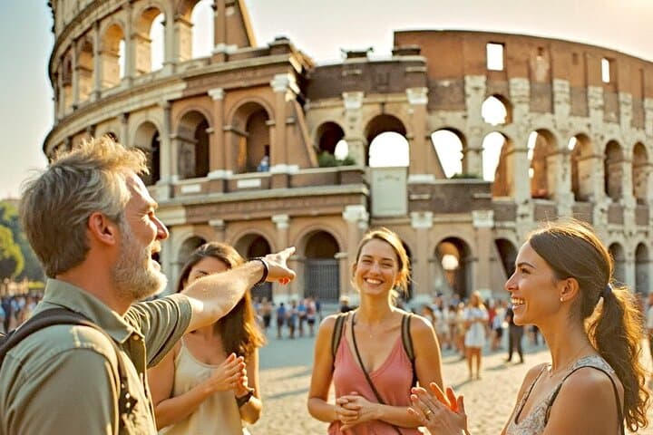 Dive into the extensive history of the Colosseum, alongside an expert guide!