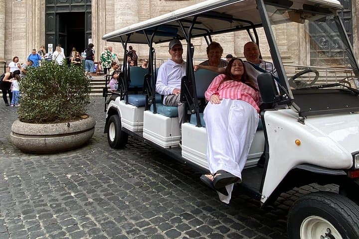 Golf Car Tour Rome Baroque