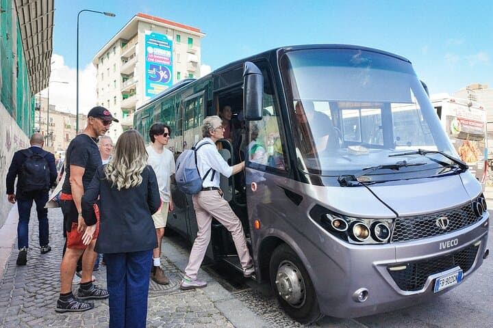 From Naples to Vesuvius: Bus, Ticket and Smart Audio Guide