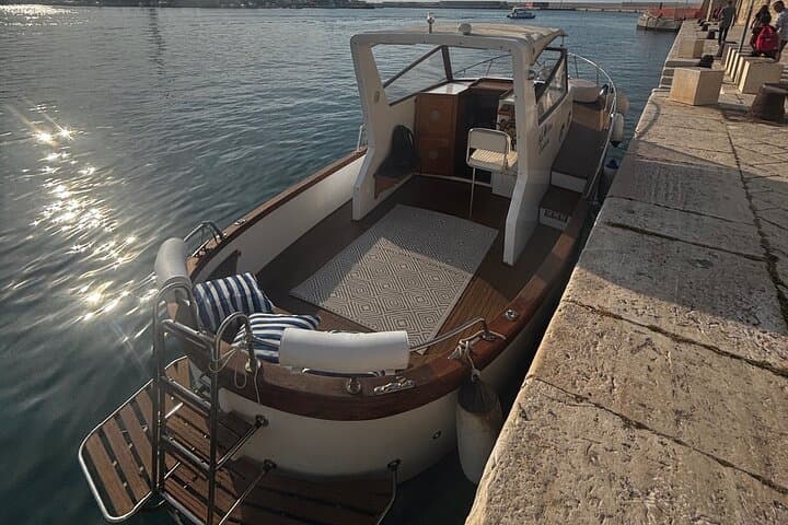 Wooden Gozzo Tour With Aperitif Towards Polignano a Mare