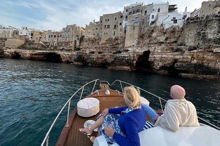 Wooden Gozzo Tour With Aperitif Towards Polignano a Mare