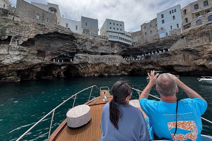 Wooden Gozzo Tour With Aperitif Towards Polignano a Mare