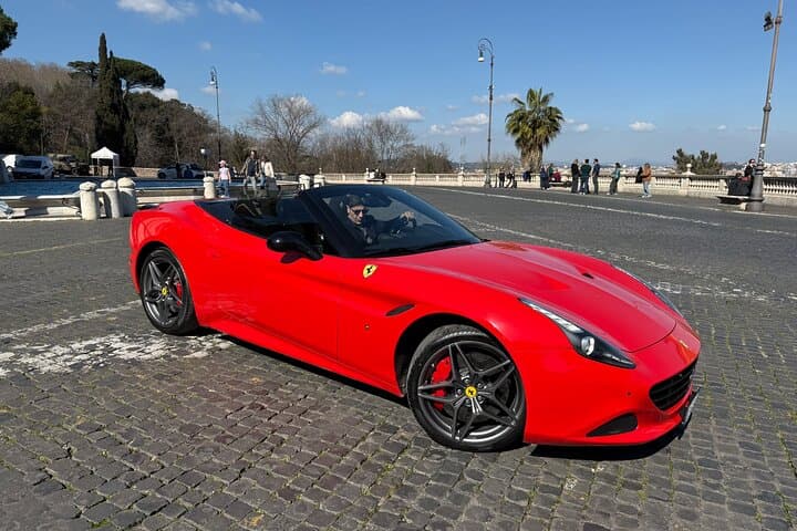 Private Tour in Ferrari with Driver in Rome