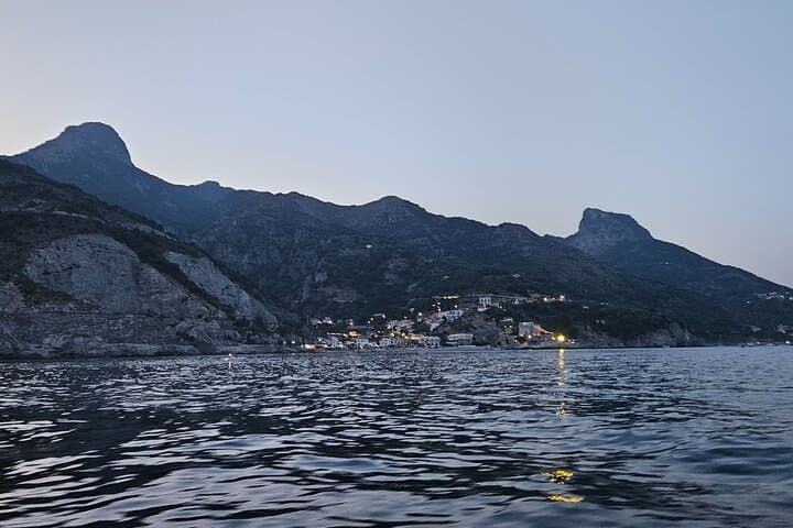 Sunset boat tour from Salerno, Maiori and Amalfi
