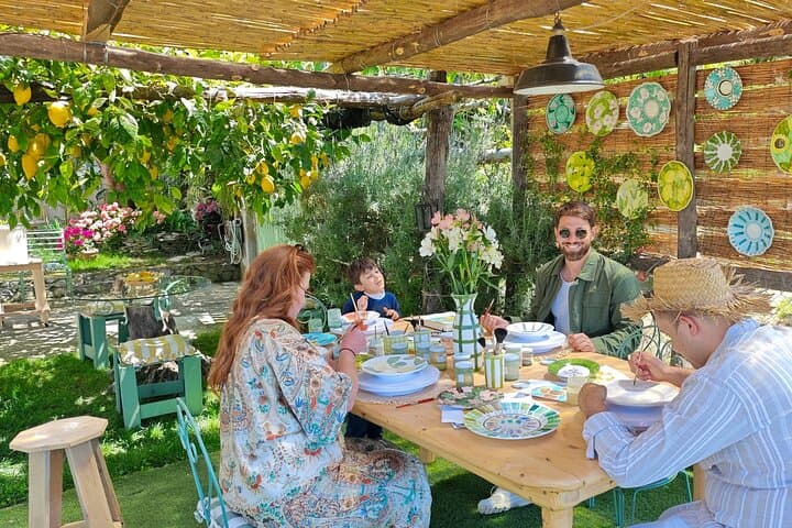 Sorrento: Amalfi Coast Ceramic Class with Local Flavors