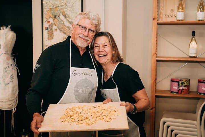Homemade Pasta & Italian Dishes at Cooking School in Verona