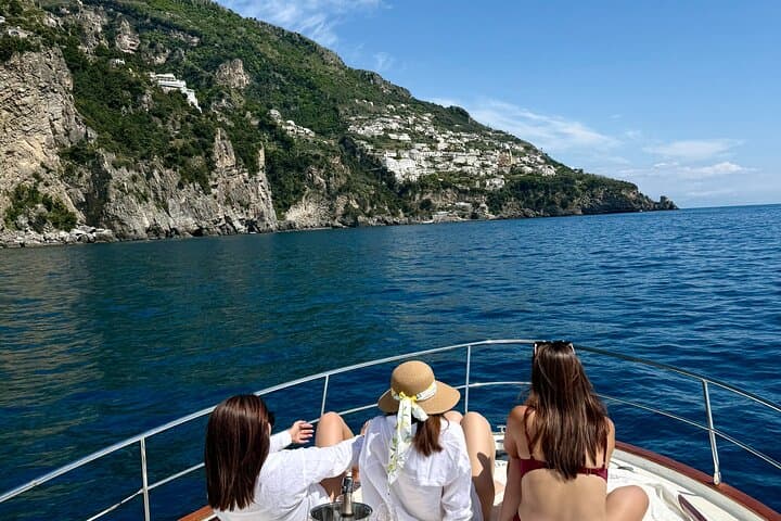 Full Day Private Boat Tour from Positano, Praiano, Amalfi