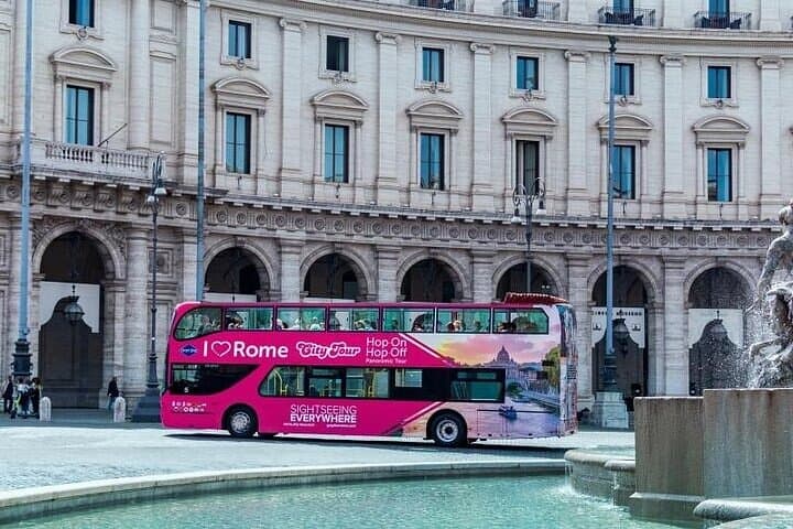 Official Rome Hop-on Hop-off Sightseeing Bus Tour