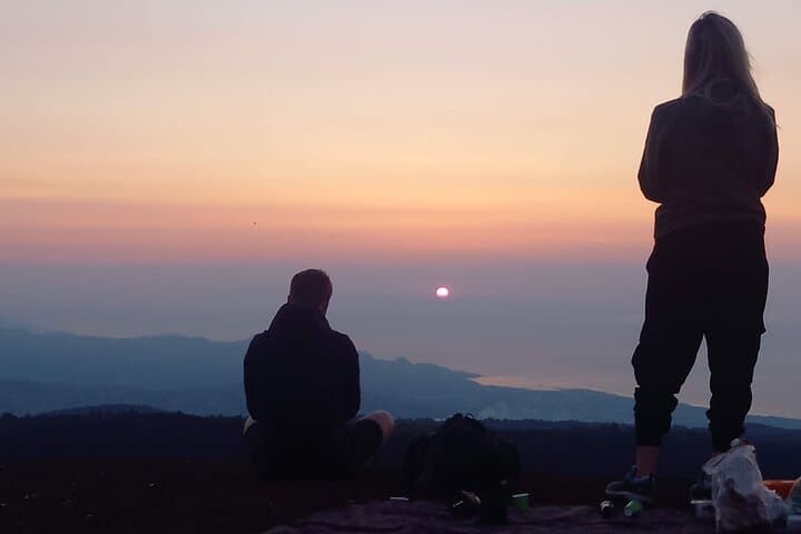 Mount Etna Sunset with sicilian tasting