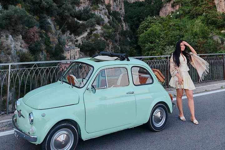 Private Vintage Fiat 500 Tour of the Amalfi Coast