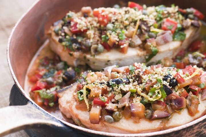 Market Tour & Sicilian Cooking Class (Includes 4-Course Meal)