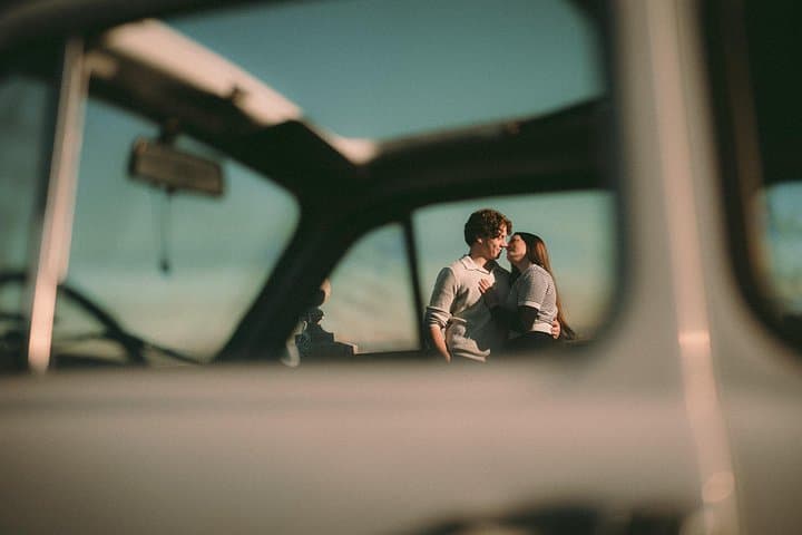 Rome Photography service with fiat 500 vintage car