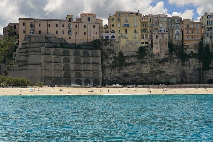 Tropea at sunset private boat tour