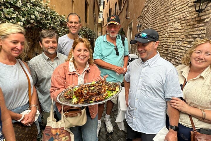 Jewish Ghetto & Piazza Navona: Food, Wine & Sightseeing Rome Tour
