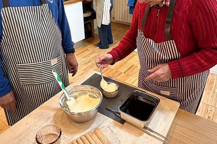 Venice Cooking Class in Mestre Pasta and Tiramisu Wine