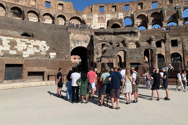 Colosseum Arena Tour with Palatine Hill & Roman Forum Access